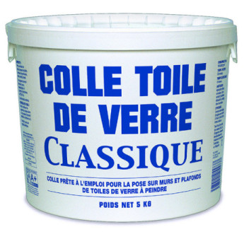 Colle pour Toile de verre à peindre DELZONGLE 5kg