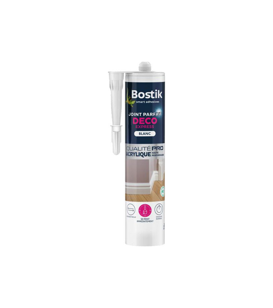 BOSTIK Joint Parfait Déco Express blanc 310ml