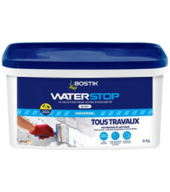 Résine d'étanchéité BOSTIK Waterstop blanc 6kg