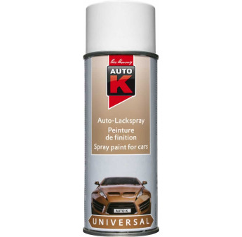 Peinture de finition AUTO-K 400ml blanc mat