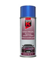 Peinture métalisée AUTO-K 400ml bleu le mans