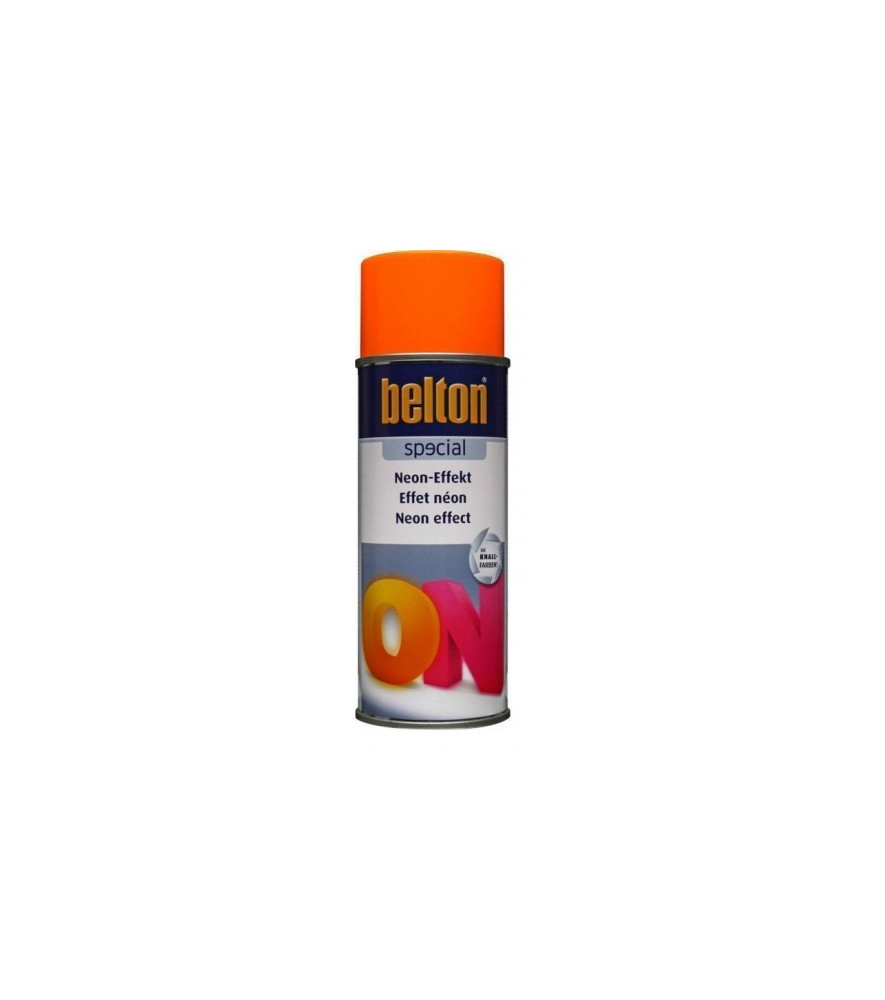 Peinture BELTON Effet néon orange 400ml