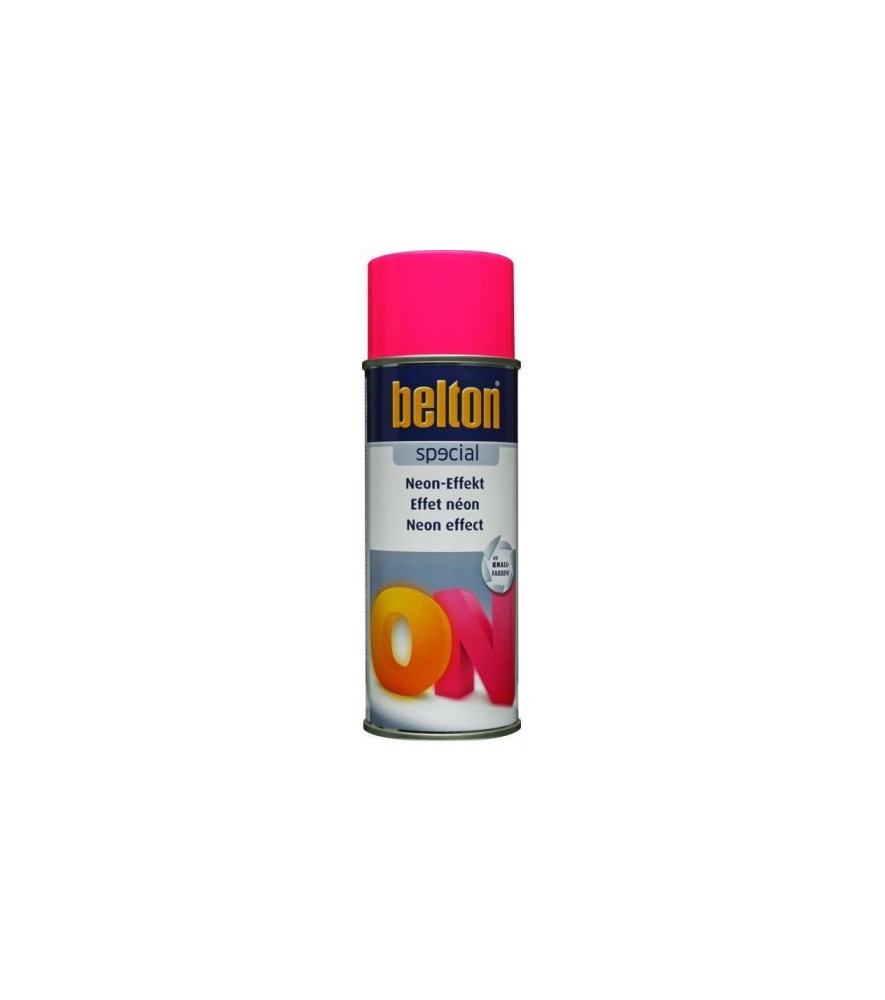 Peinture BELTON Effet néon rose 400ml