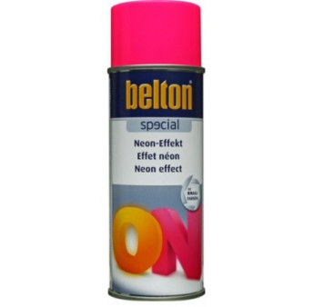 Peinture BELTON Effet néon rose 400ml