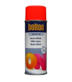 Peinture BELTON Effet néon rouge 400ml