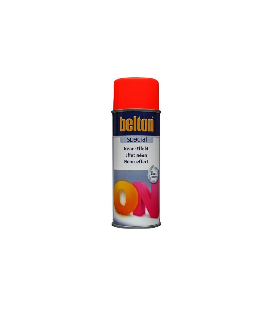 Peinture BELTON Effet néon rouge 400ml