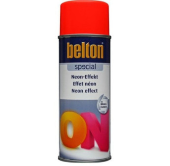 Peinture BELTON Effet néon rouge 400ml