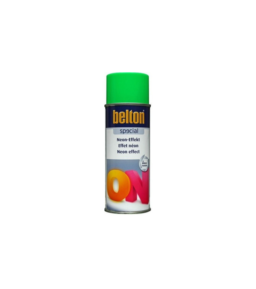 Peinture BELTON Effet néon vert 400ml