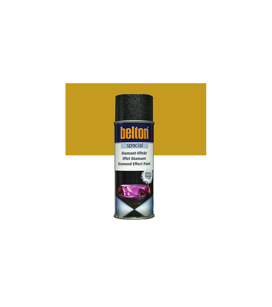 Peinture effet diamant BELTON or 400ml