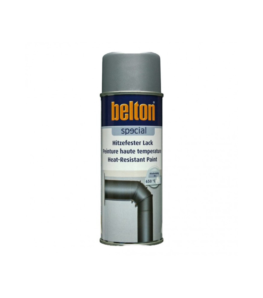 Peinture BELTON haute température argent 400ml