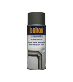 Peinture BELTON haute température gris fonte 400ml