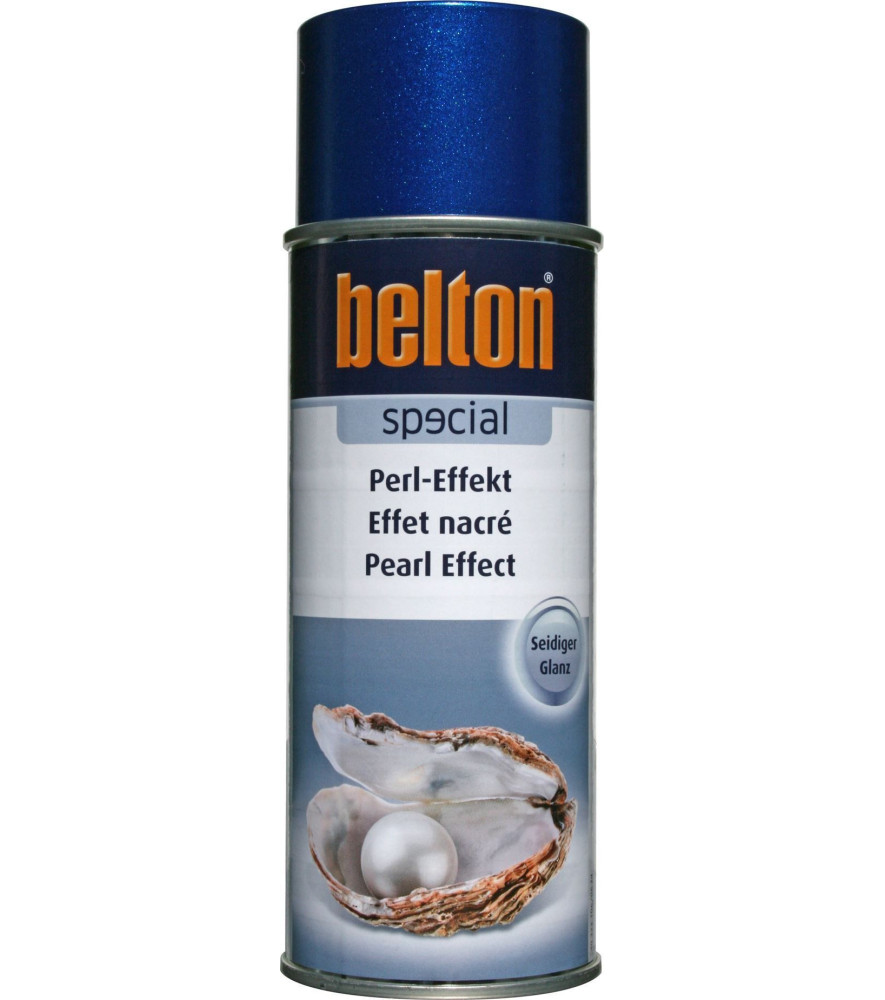 Peinture nacrée BELTON bleu pasadena 400ml