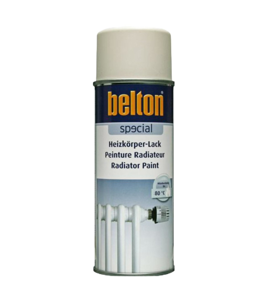 Peinture BELTON radiateur max 80  blanc crème 400ml