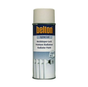 Peinture BELTON radiateur max 80  blanc crème 400ml