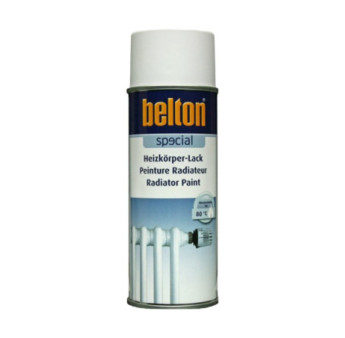 Peinture BELTON radiateur max 80  blanc 400ml