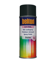 Peinture BELTON spectral mat 400ml gris anthracite