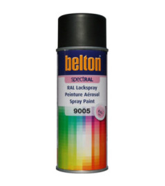 Peinture BELTON spectral mat RAL 9005 noir foncé 400ml