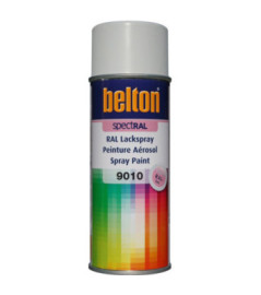 Peinture BELTON spectral satin RAL 9010 blanc pur 400ml