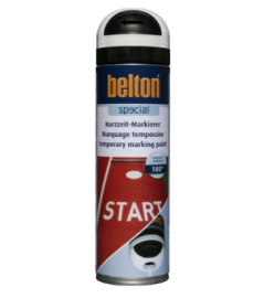 Peinture de marquage temporaire BELTON blanc 0,5L