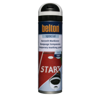 Peinture de marquage temporaire BELTON blanc 0,5L