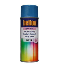 Peinture BELTON spectral brillant RAL 5012 bleu clair 400ml