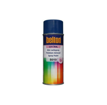 Peinture BELTON spectral brillant RAL 5010 bleu gentiane 400ml