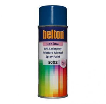 Peinture BELTON spectral brillant RAL 5002 bleu outremer 400ml