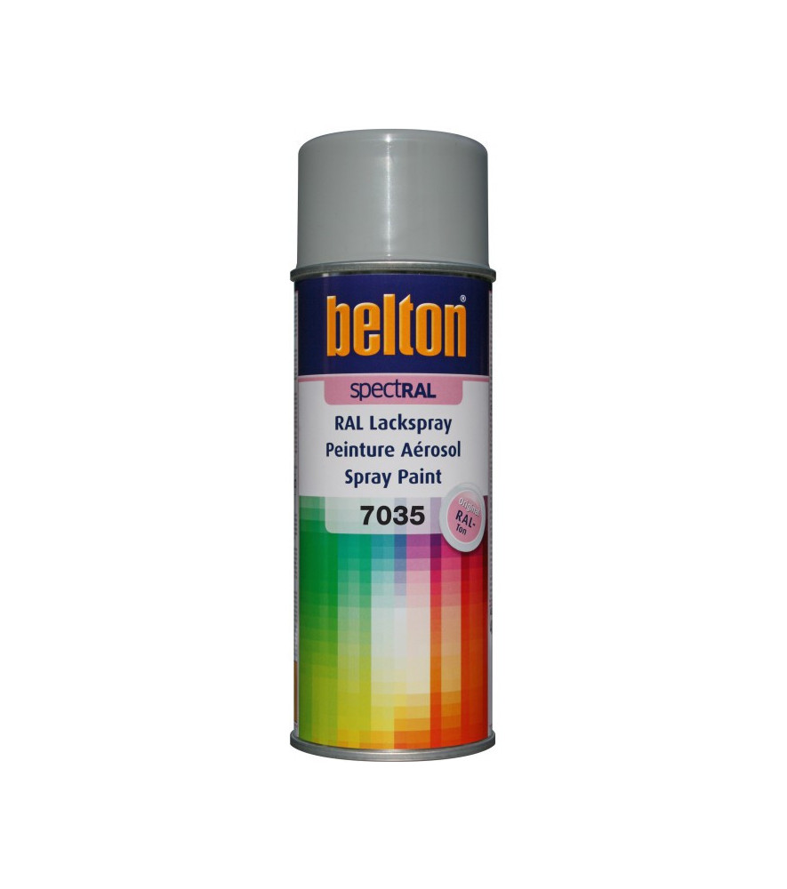 Peinture BELTON spectral brillant RAL 7035 gris clair 400ml