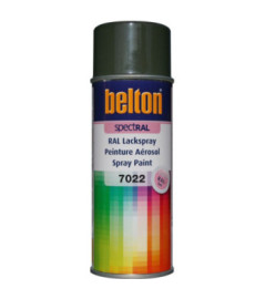 Peinture BELTON spectral brillant RAL 7022 gris ombre 400ml