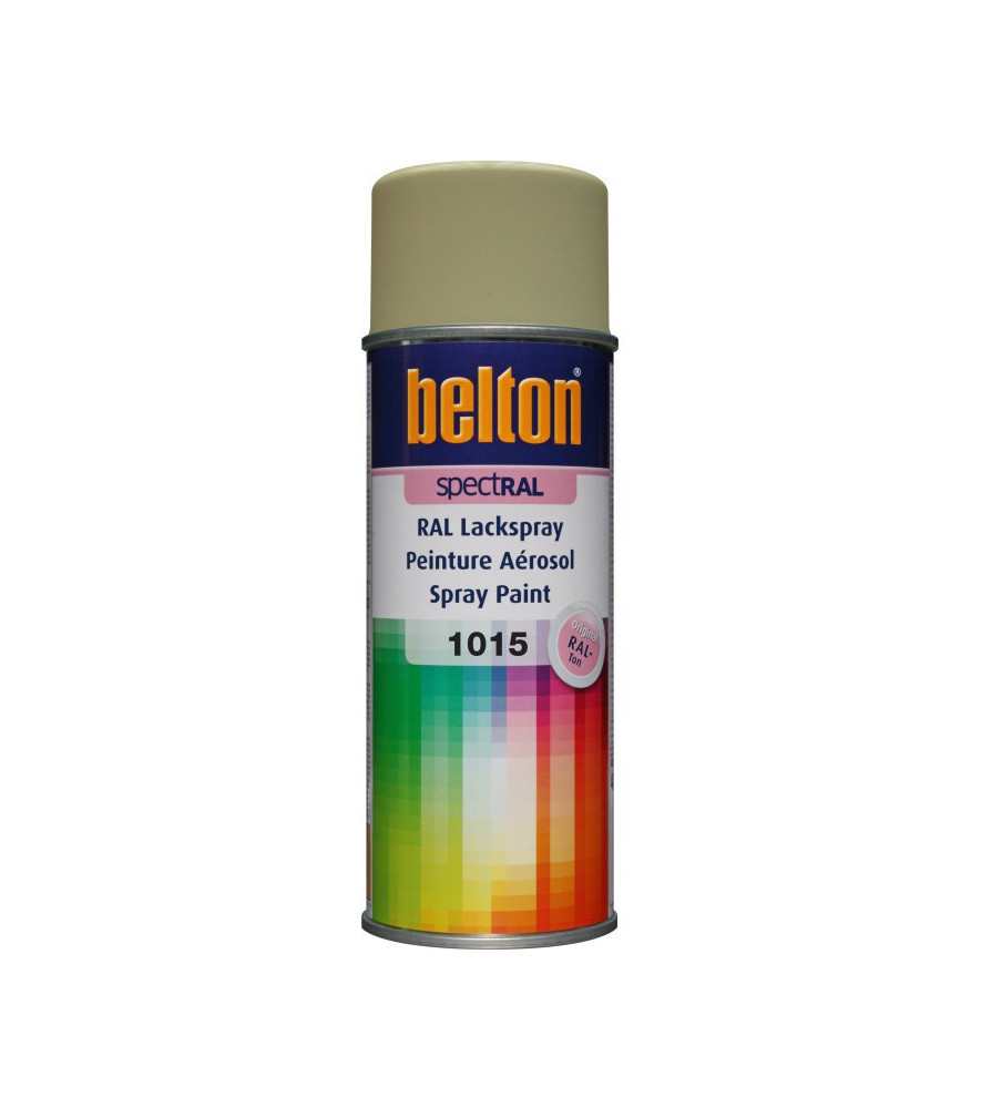 Peinture BELTON spectral brillant RAL 1015 ivoire clair 400ml