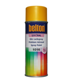 Peinture BELTON spectral brillant RAL 1016 jaune soufre 400ml