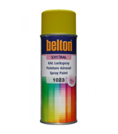 Peinture BELTON spectral brillant RAL 1023 jaune signalisation 400ml