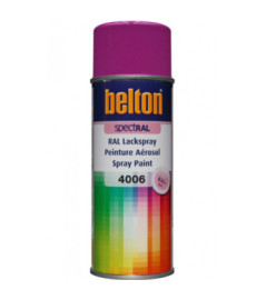 Peinture BELTON spectral brillant RAL 4006 pourpre signalisation 400ml