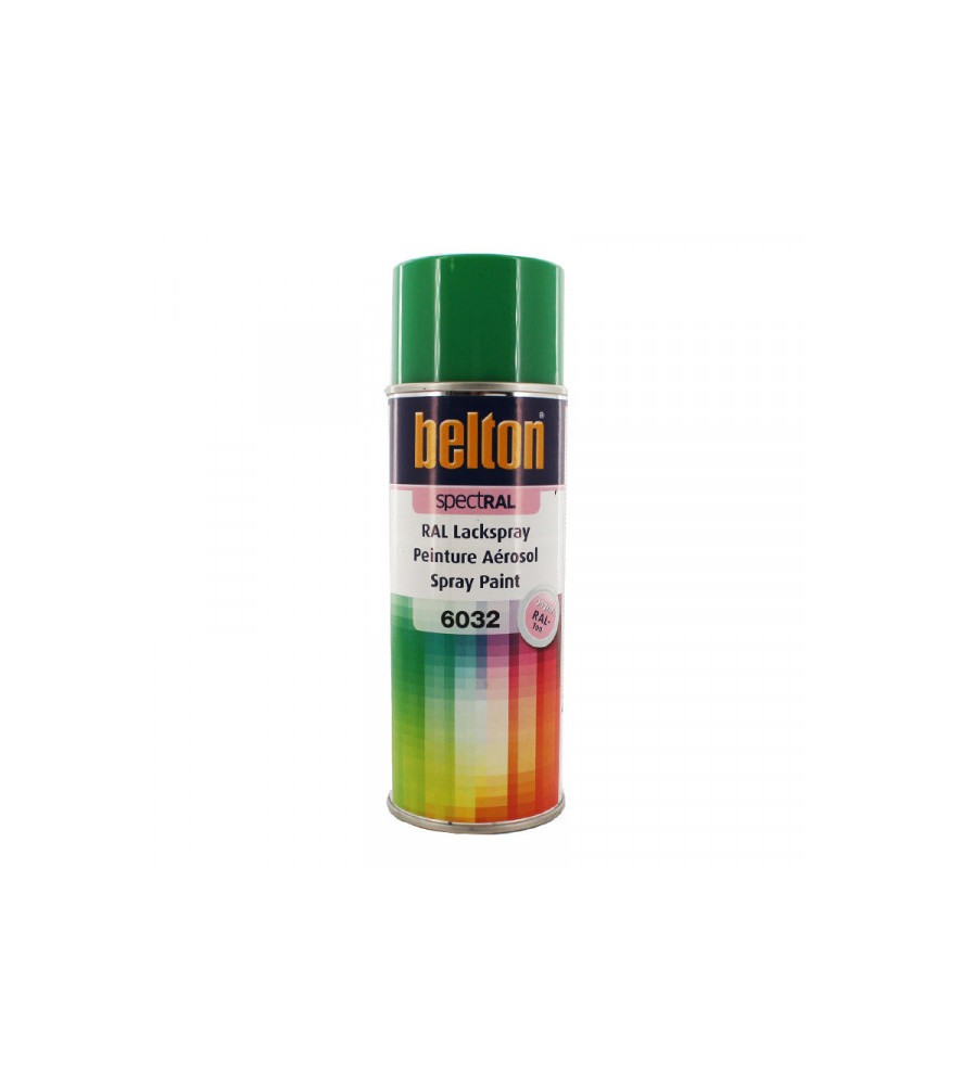 Peinture BELTON spectral brillant RAL 6032 vert de sécurité 400ml