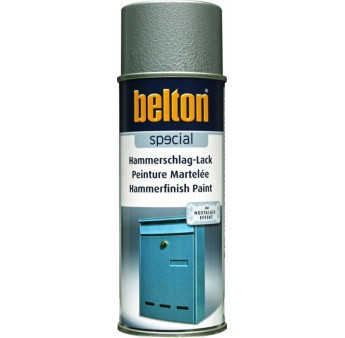 Peinture BELTON effet martelé argent 400ml