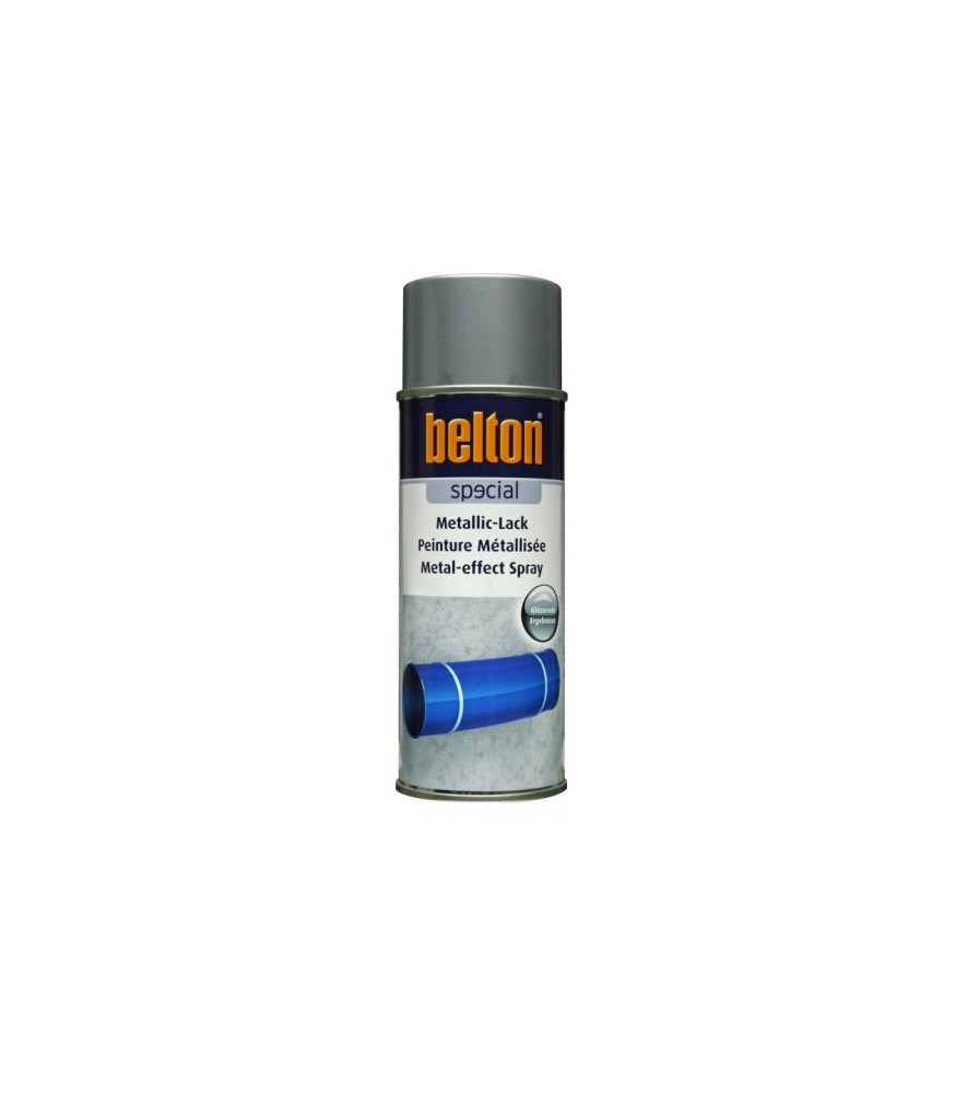 Peinture BELTON effet métallisé argent 400ml