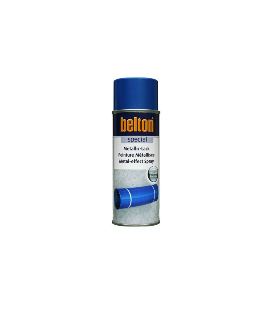 Peinture BELTON effet métallisé bleu 400ml