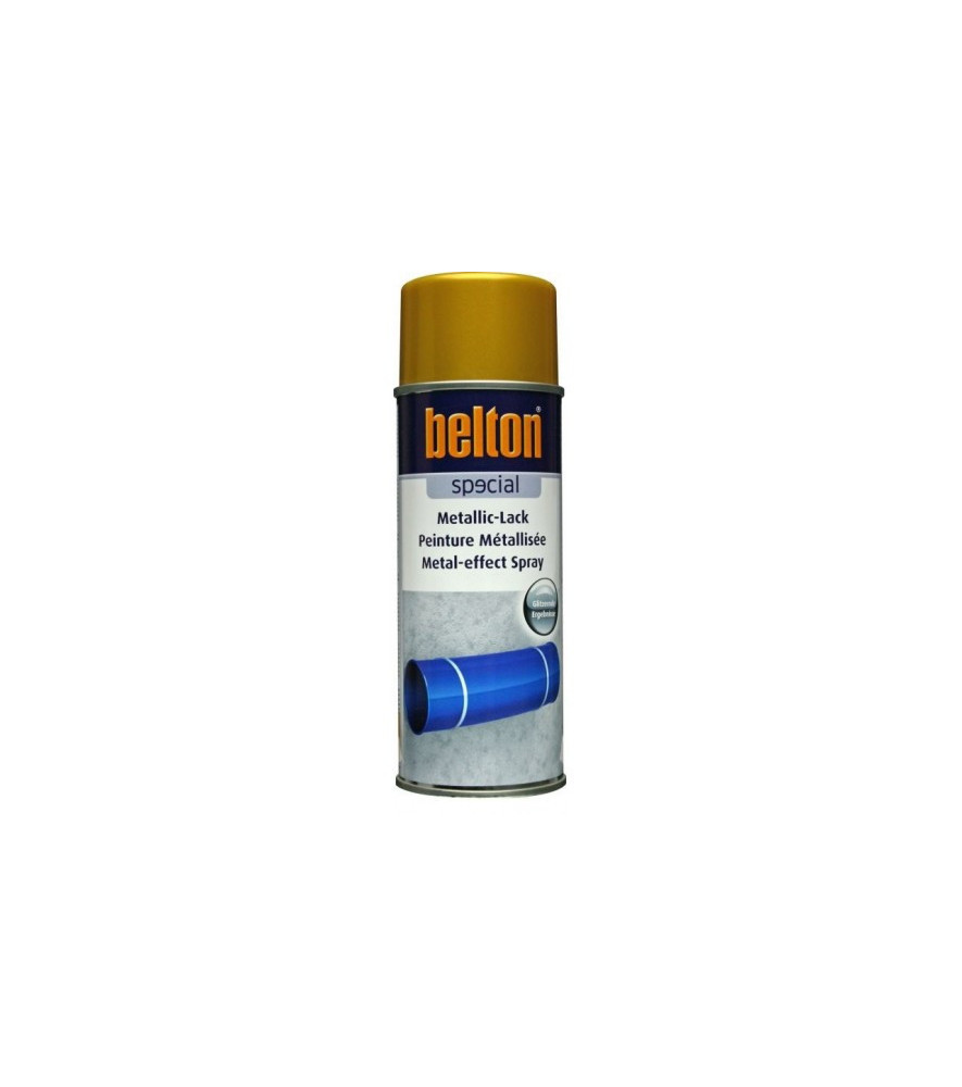 Peinture BELTON effet métallisé or 400ml