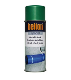 Peinture BELTON effet métallisé vert 400ml