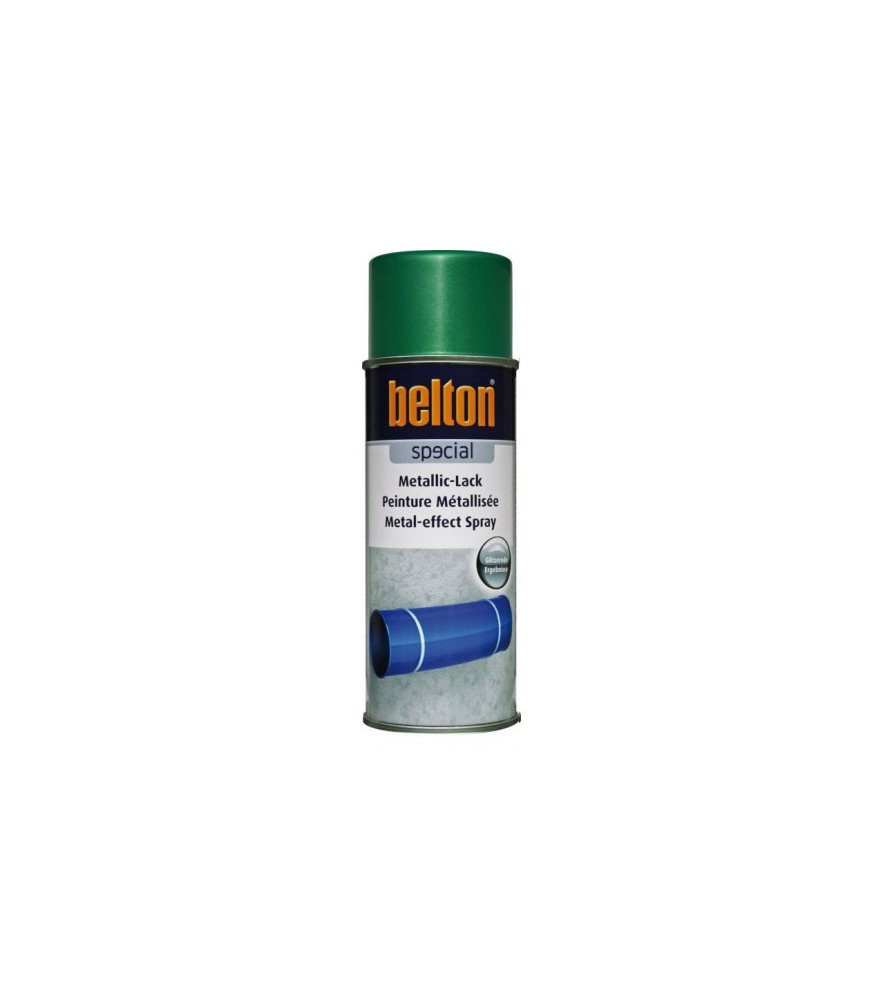 Peinture BELTON effet métallisé vert 400ml