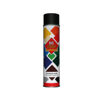 Peinture BELTON hit color noir mat 600ml