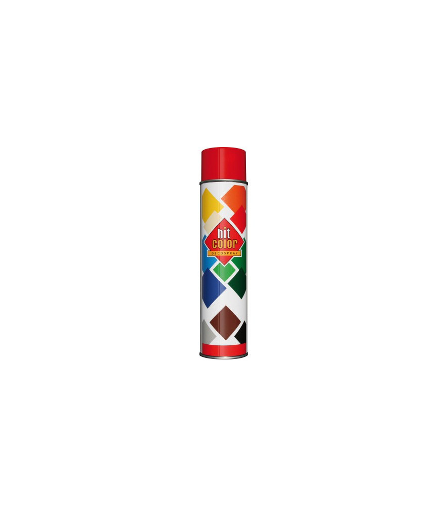 Peinture BELTON hit color rouge feu 600ml