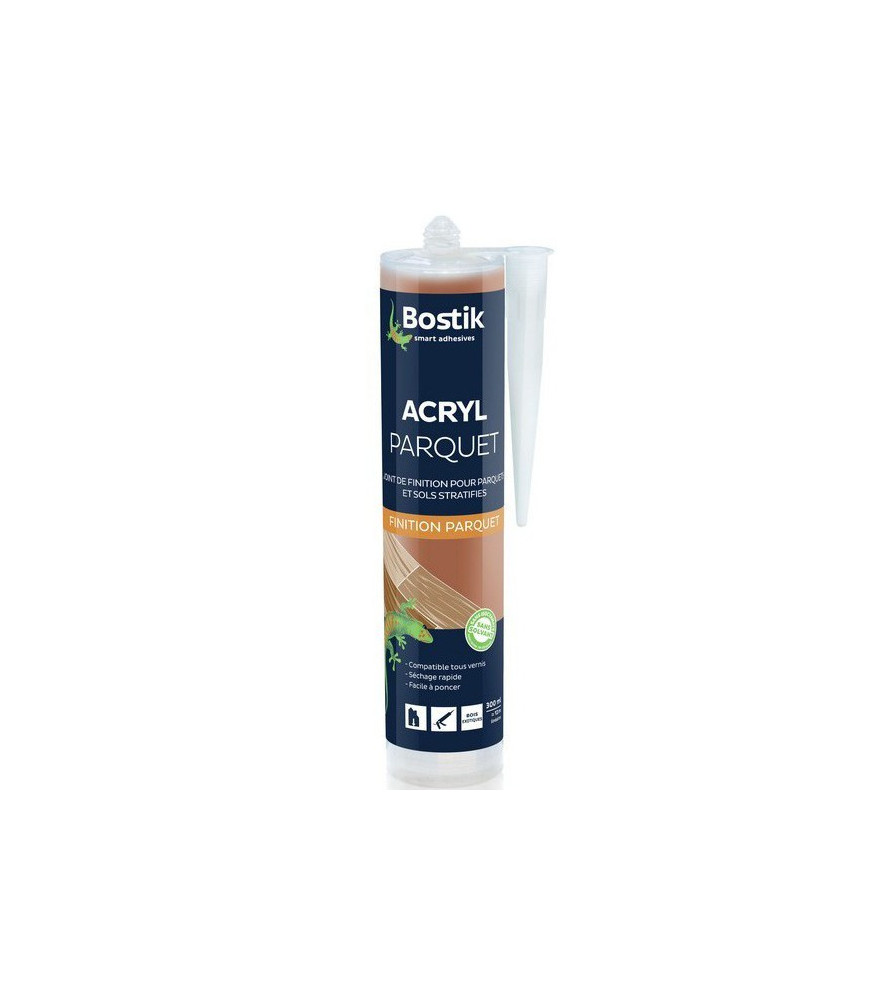 Mastic BOSTIK Acryl parquet teck 310ml