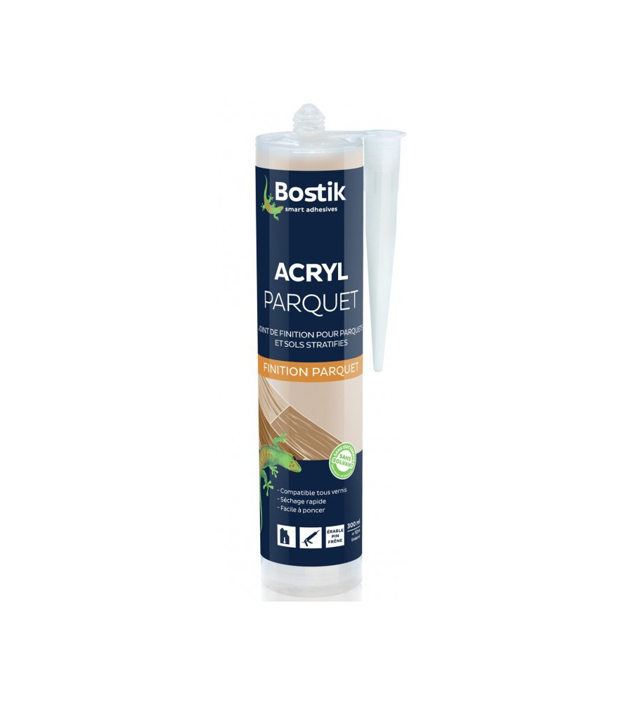 Mastic BOSTIK Acryl parquet érable pin frêne 310ml