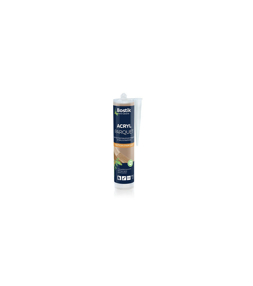 Bostik mastic acryl parquet gris anthracite 310ml