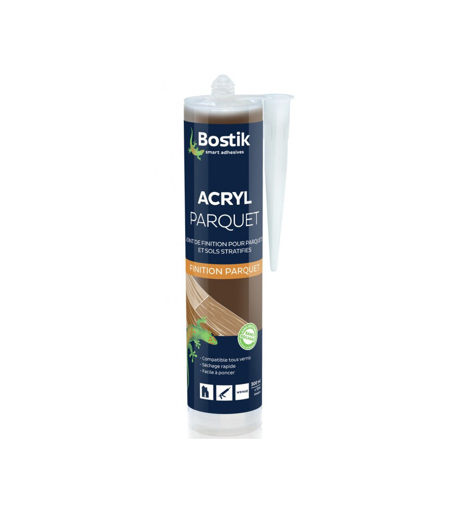 Mastic BOSTIK Acryl parquet wengé 310ml