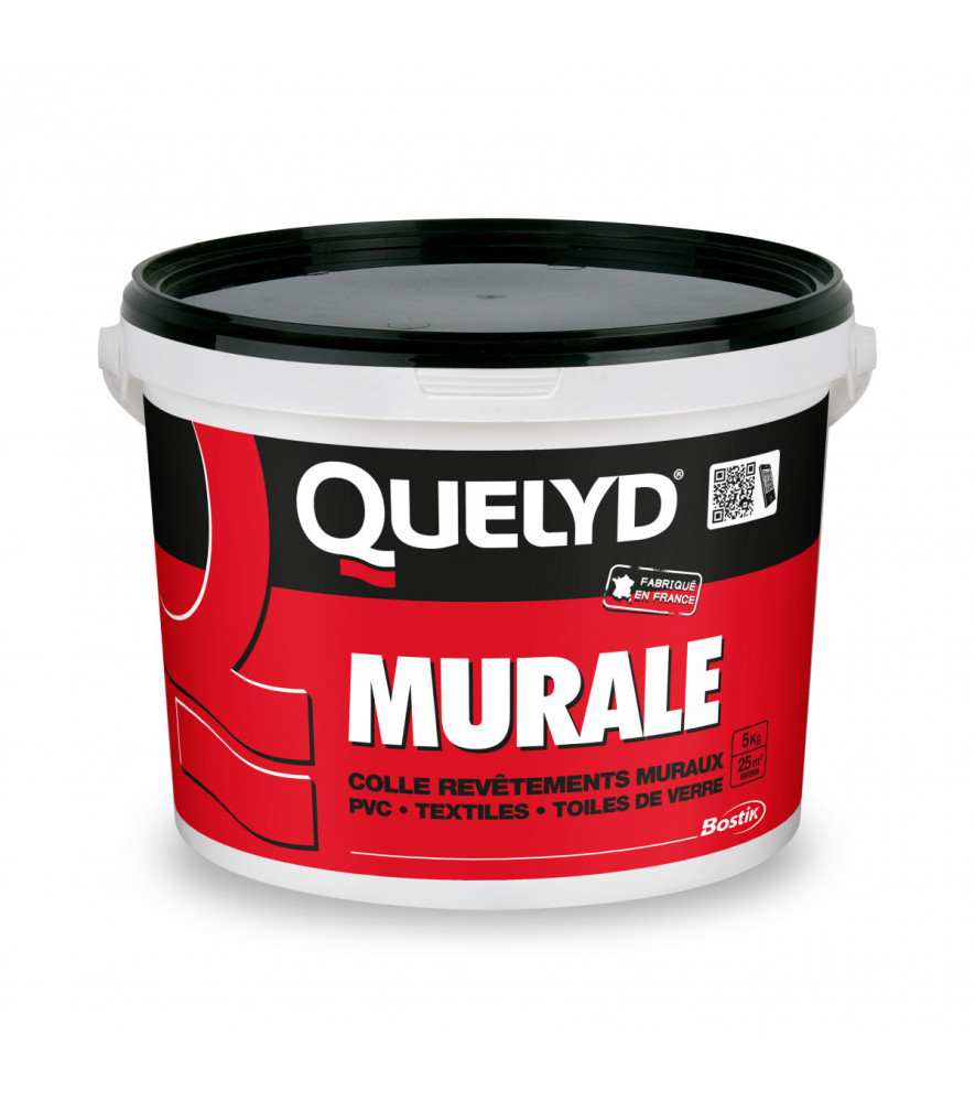 Colle revêtements muraux QUELYD PRO murale 5kg