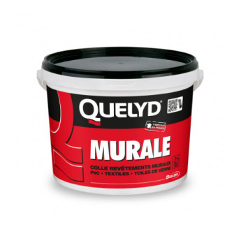 Colle revêtements muraux QUELYD PRO murale 5kg