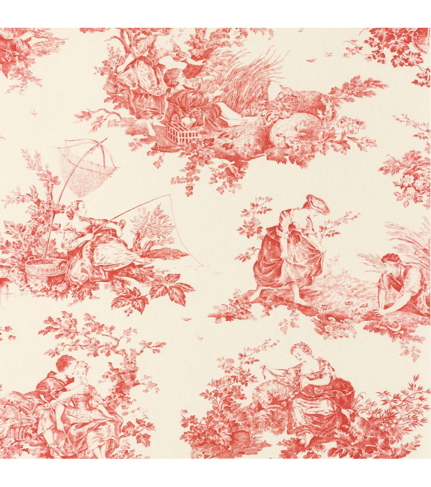 Papier Peint CASADECO Belles Toiles de Jouy LBTJ87918201