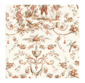 Papier Peint CASADECO Belles Toiles de Jouy LBTJ87973476